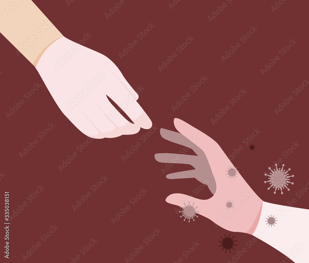 The doctor is helping patients with corona virus. Illustration about coronavirus. The doctor is helping patients with corona virus. Illustration about coronavirus.