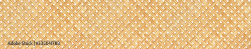 panorama panoramic brown rattan weave wicker pattern for background