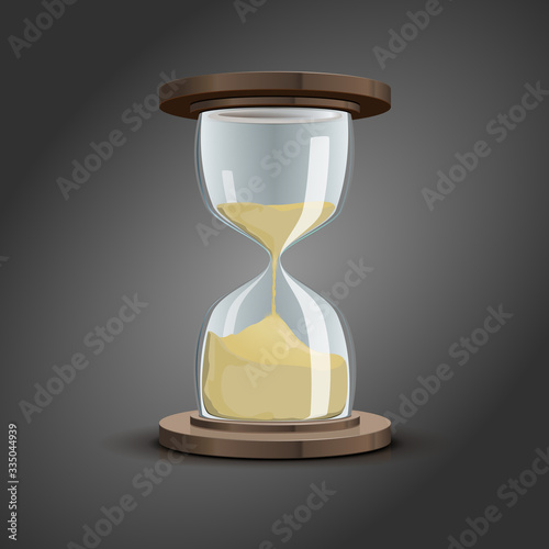 traditional hourglass symbol