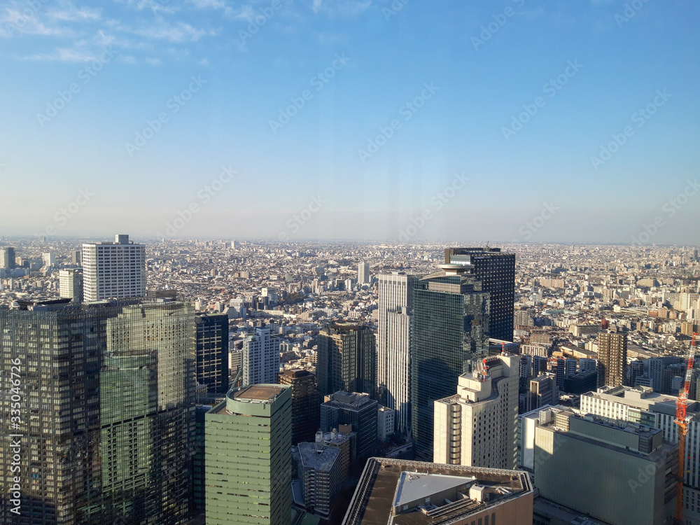 View of tokyo metropolitan city