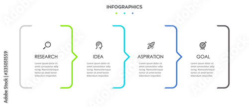 Vector infographic template
