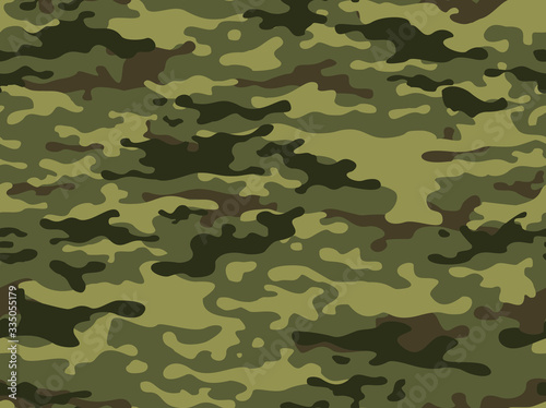 Camouflage military. Vector print texture