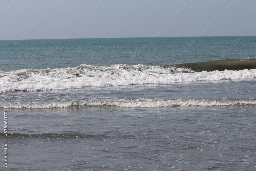 Cox's Bazar Sea Small Wave