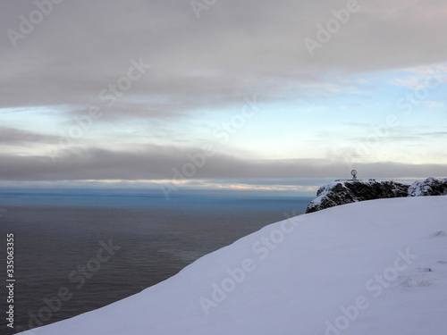Nordkapp im Winter, Norwegen © U. Gernhoefer