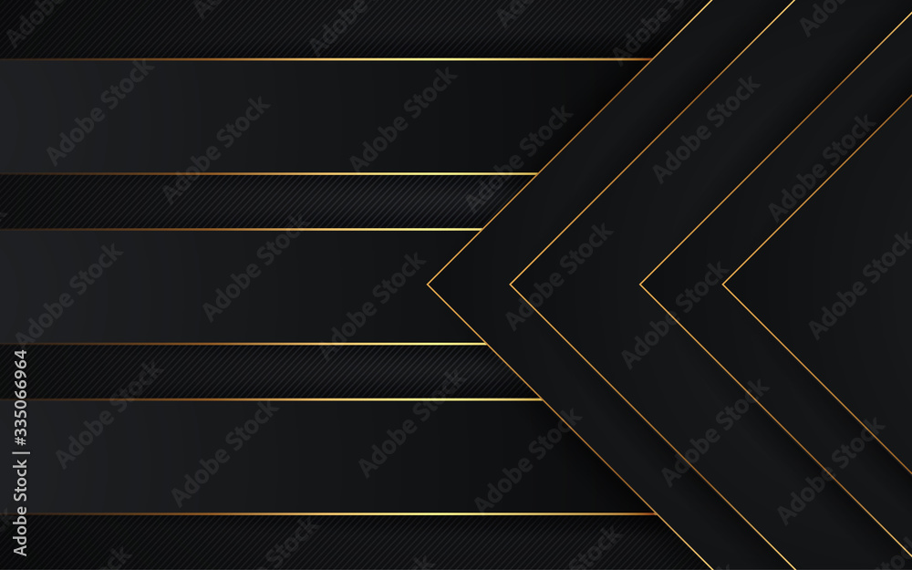 Geometric abstract background black and gold color luxury design minimal Geometric abstract background black and gold color luxury design minimal