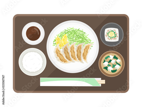 餃子定食