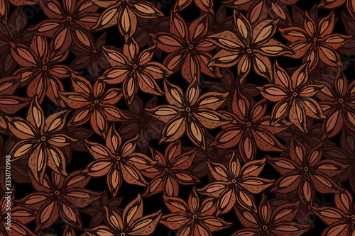 star anise pattern