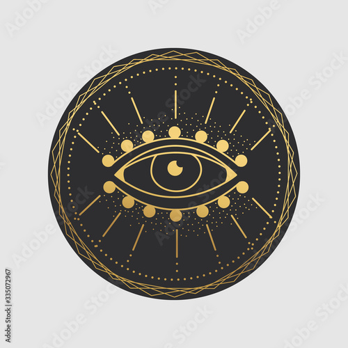 Vector illustration set of moon phases. Different stages of moonlight activity in vintage engraving style. Zodiac Signs