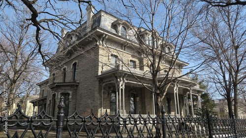 Alexander Ramsey house facade day view