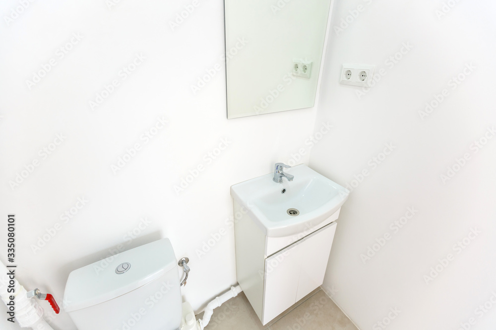 small toilet in a small office small toilet in a small office