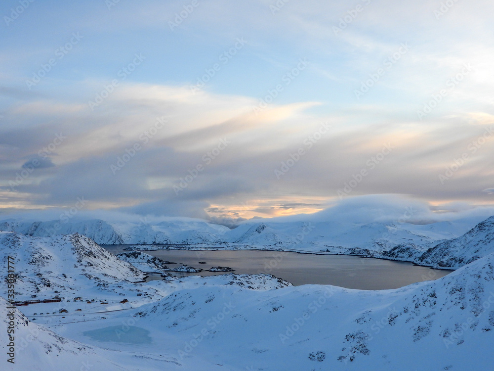 Nordkapp im Winter, Norwegen Nordkapp im Winter, Norwegen