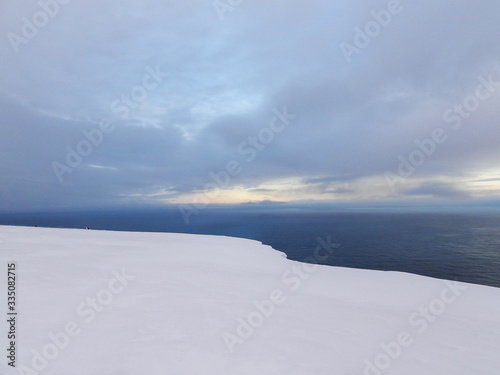 Nordkapp im Winter, Norwegen © U. Gernhoefer