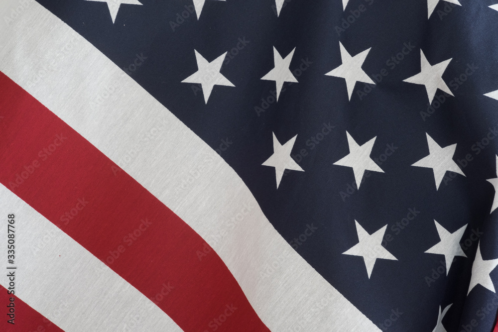 Fototapeta premium American Flag close up