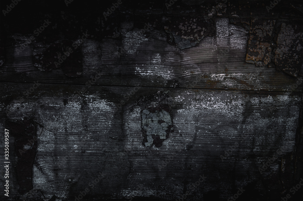 dark charred wooden background. wallpaper
