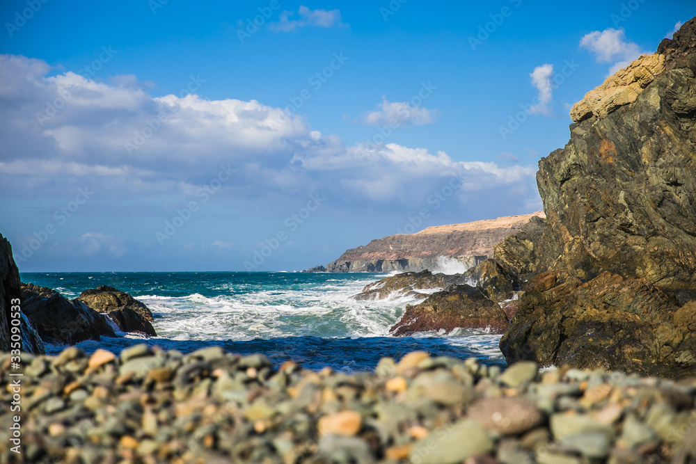 rocky coast of the atlantic ocean