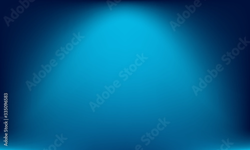 Abstract Blue Background Vector Template Digital Product Material Backdrop. Business Pattern With Gradient Blue Background.
