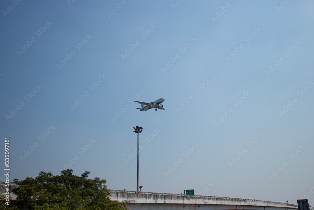 A beautiful view of Suvarnabhumi Airport in Bangkok, Thailand. A beautiful view of Suvarnabhumi Airport in Bangkok, Thailand.