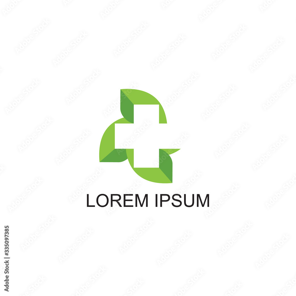 Medical Cross and Health Pharmacy Logo Vector Template Medical Cross and Health Pharmacy Logo Vector Template