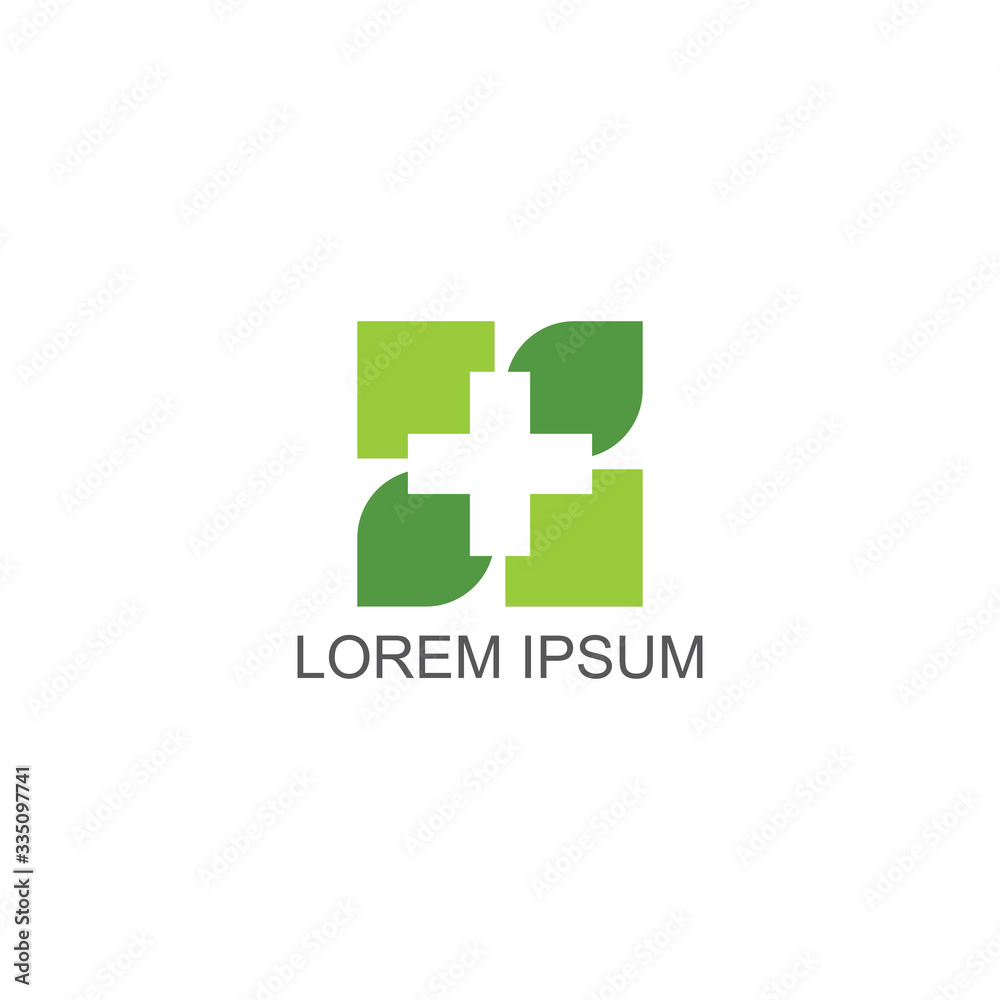 Medical Cross and Health Pharmacy Logo Vector Template Medical Cross and Health Pharmacy Logo Vector Template