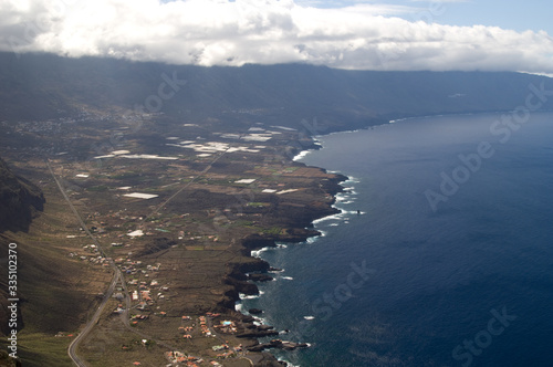 Valley of El Golfo in the municipality of Frontera. El Hierro. Canary Islands. Spain.