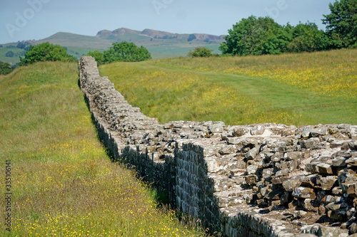 Konstfotografi Hadrian’s Wall, also called Roman Wall or Picts’ Wall, is a UNESCO World Heritage Site