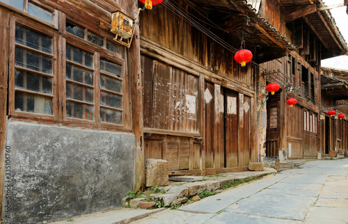 Old Street of Daxu, Guilin, which is an ancient town situated at the east bank of the Li River, 23 km (14.3 miles) southeast of Guilin City photo