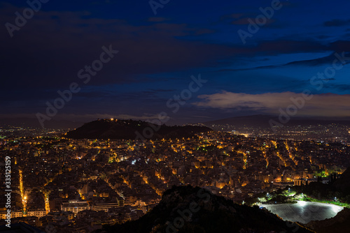 Athens at dawn © Athanasios