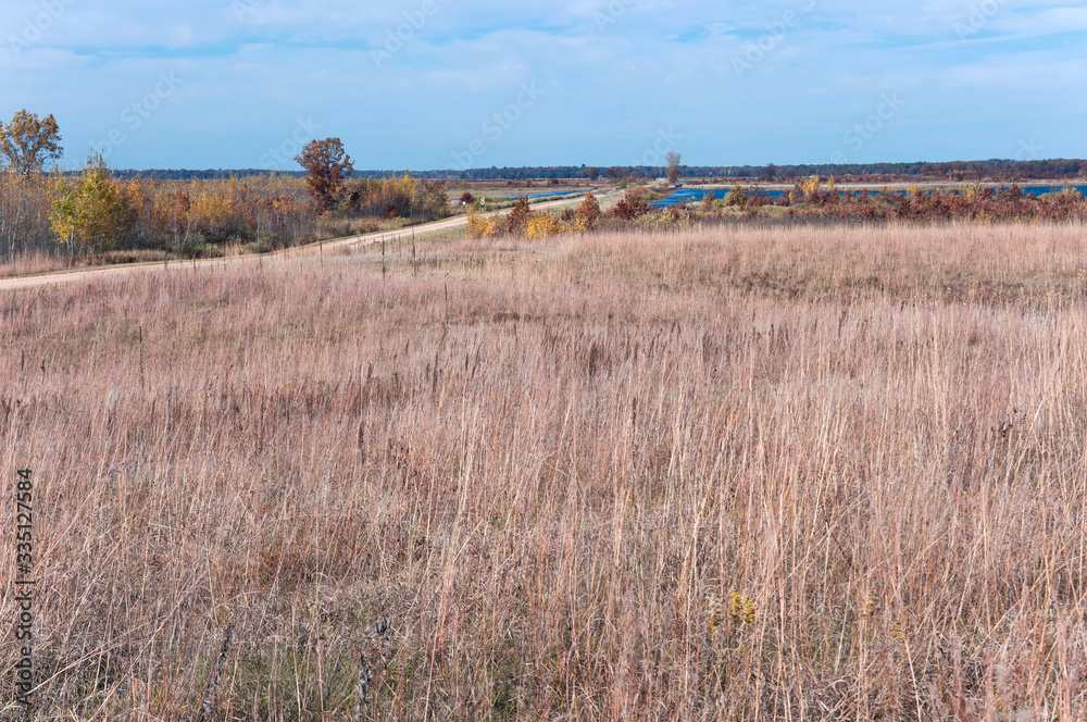 Prairie Road at Necedah Refuge Prairie Road at Necedah Refuge
