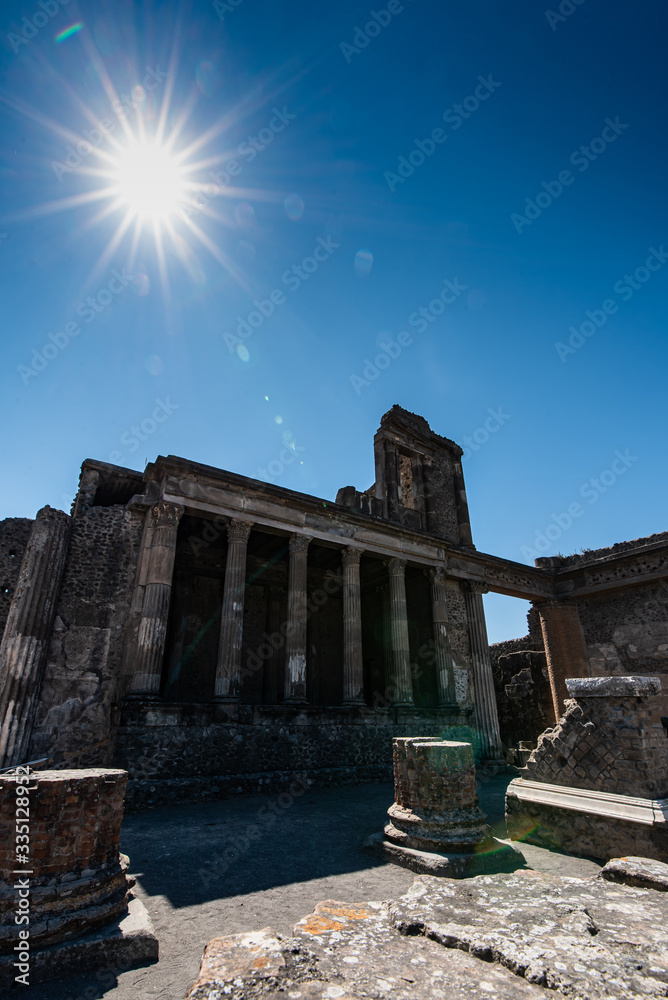 Ancient city of pompei