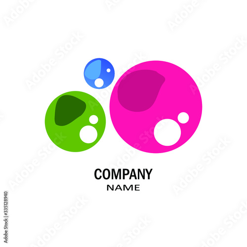 Abstract vector logo icon concept. Logotype template for branding and corporate design