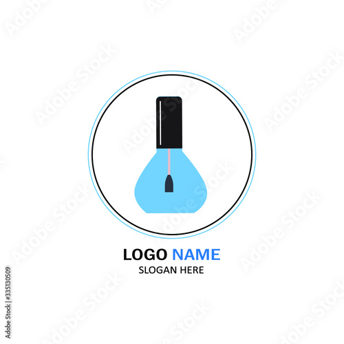 Makeup brush icon. Vector illustration for web mobile, logo, app, UI design.