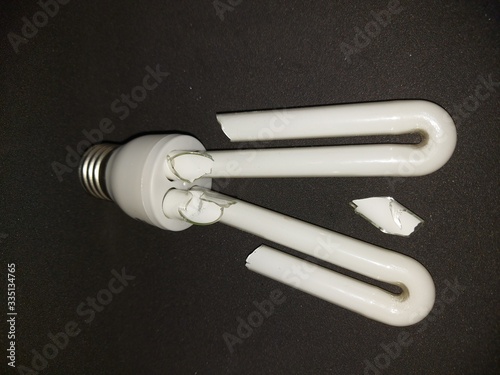 fluorescent light bulb
