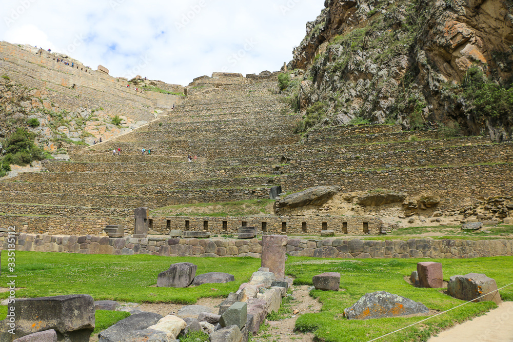 Ancient city of Machu Picchu in Peru. South America