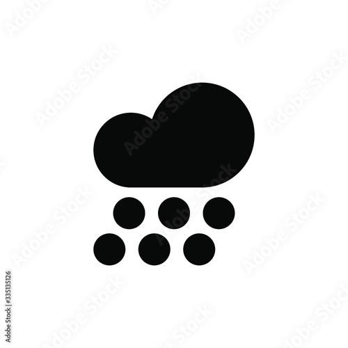 Hail icon template