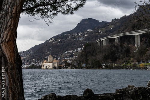 Lake geneva in switzerland