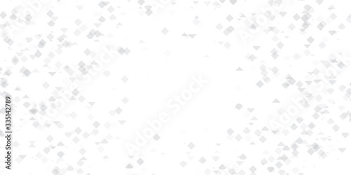 Wallpaper Mural White silver geometric universal background for business presentation . Abstract elegant seamless pattern. Minimalist empty triangular BG. Halftone monochrome cover. Torontodigital.ca