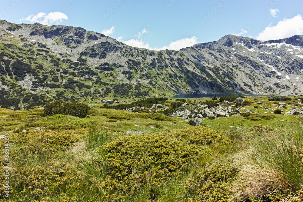 Fototapeta premium Landscape with near The Fish Lakes, Rila mountain