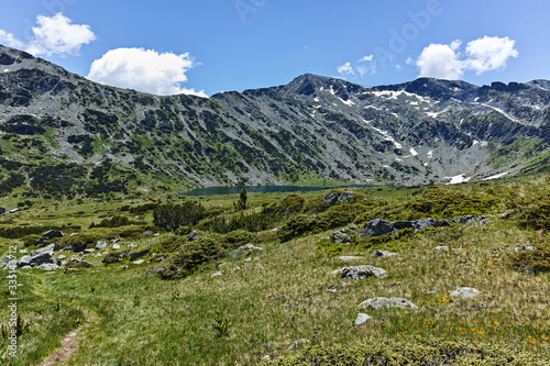 Landscape with near The Fish Lakes  Rila mountain