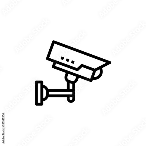 CCTV Icon - Vector. Security Camera icon Vector. cctv camera isolated on white background