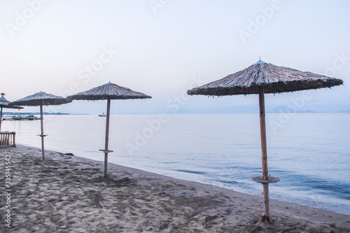 Fototapeta Naklejka Na Ścianę i Meble -  Corfu island sea views, beaches, bays, waterfront Greece