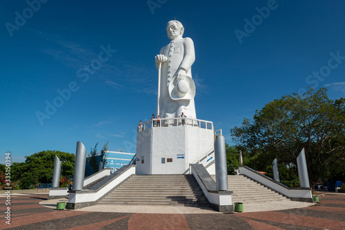 Fotografie Statue of Padre Cicero, Juazeiro do Norte, Ceara, Brazil on May 3, 2016