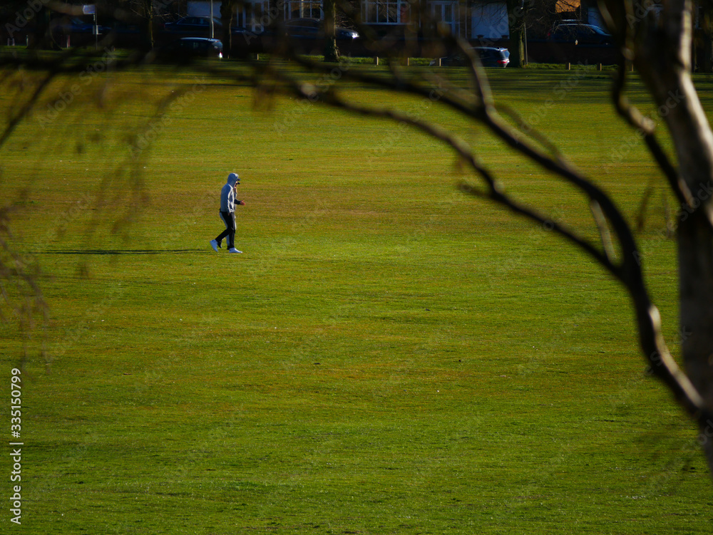 Couple in the park. Couple in the park.