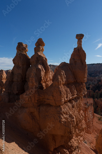 Bryce canyon national park in the Utah USA 