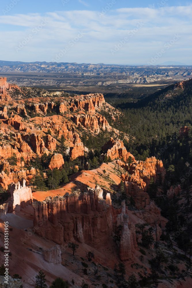Bryce canyon national park in the Utah USA 