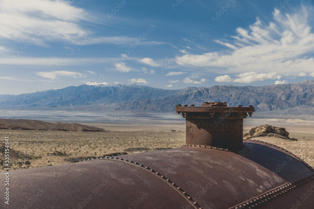Keane Wonder Mine în Death Valley National Park