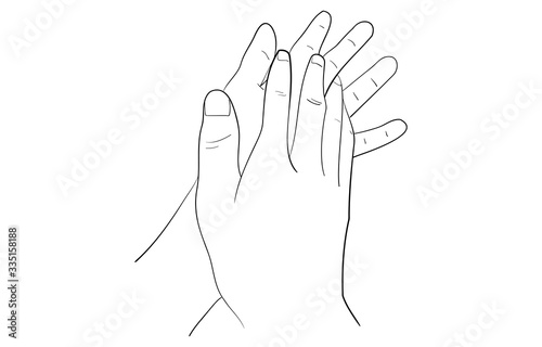 正しい手の洗い方