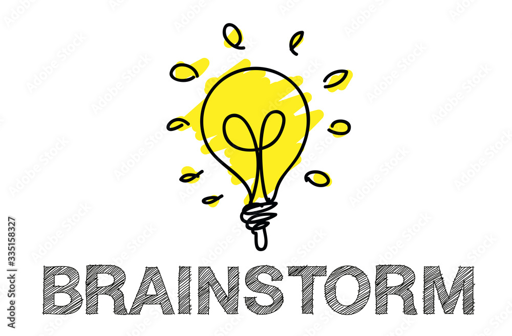 Brainstorm creative idea, Success concept, lamp vector design Brainstorm creative idea, Success concept, lamp vector design
