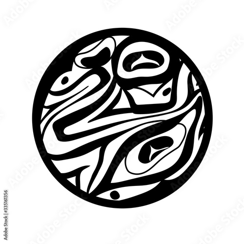 Vector illustration of the sun symbol