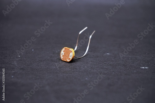Electronic component called LDR (light dependent resistor)