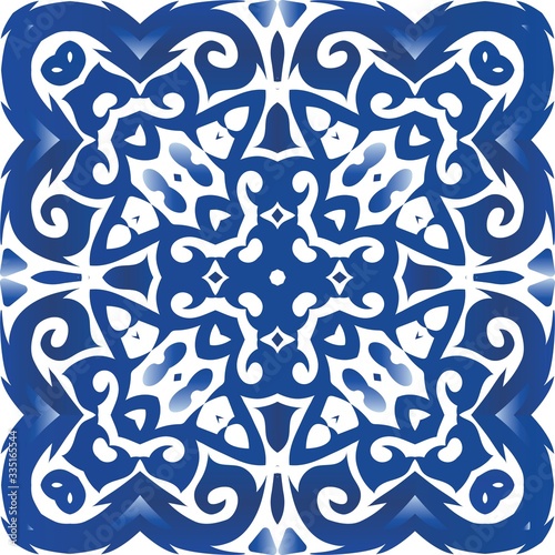 Ceramic tiles azulejo portugal.